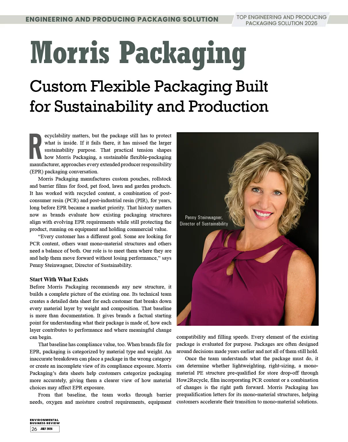  Sustainable Packaging | Environmental Business Review