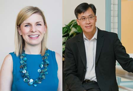 Rebecca Delaney, P.E., Associate Director and Operations Leader for Sustainable Engineering Studio, and Luke Leung P.E., ASHRAE Fellow, LEED Fellow, BEMP, P Eng, Director of Sustainable Engineering Studio, Skidmore, Owings and Merrill | Environmental Business Review